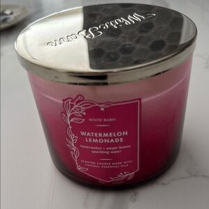 White Barn Watermelon Lemonade Scented Candle - Pink
